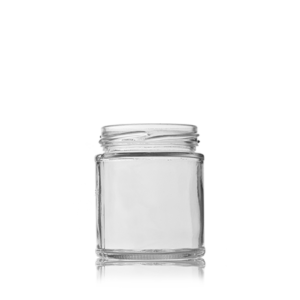 Glassworks Direct Glass Jar 199ml Panel Jar